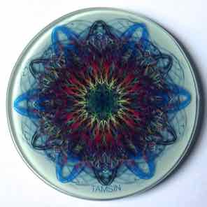 4 INCH
ROUND GLASS COASTER
ATOM 2